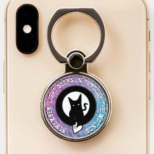 Ode to Love Cat Phone Grip by Poet Adiela Akoo