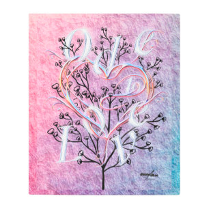 Ode to Love Metal Art