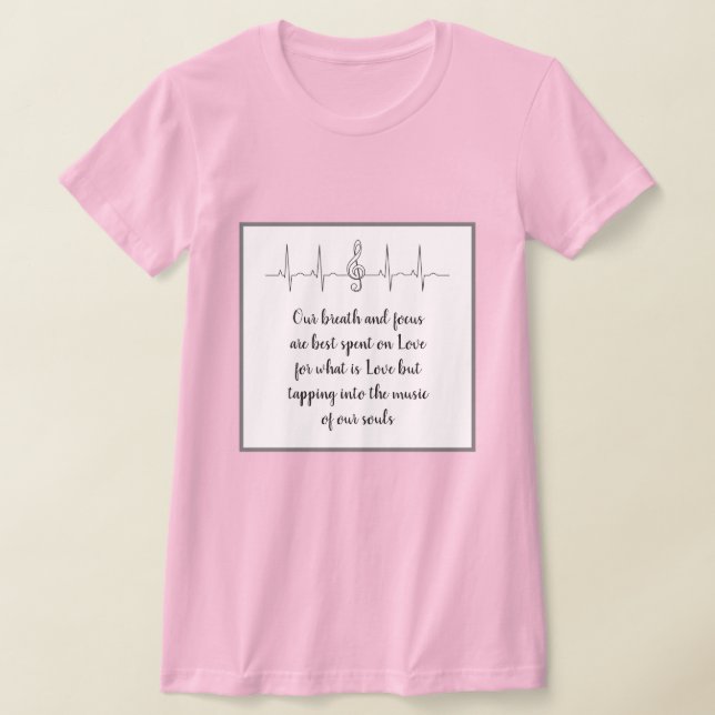 Ode to Love T-Shirt By Poet Adiela Akoo (Laydown)