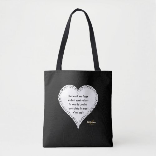 Ode to Love Tote by Poet Adiela Akoo
