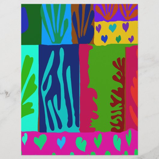Ode to Matisse Collage (Front)