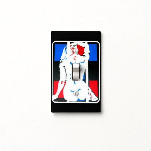 Ode to Mondrian Light Switch Cover