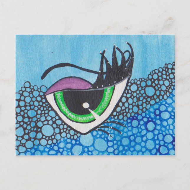 Ode to Natalie VonRaven Postcard (Front)