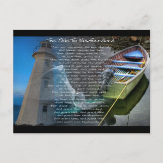 Ode to Newfoundland Postcard