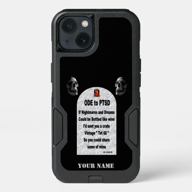 ODE to PTSD Otterbox iPhone Case (Back)