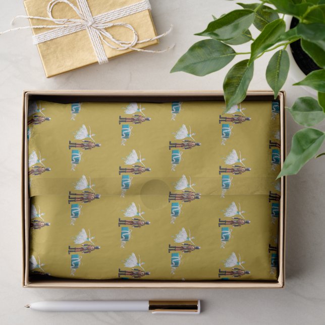 Ode to the Nutcracker Ballet Gold Tissue Paper (Gift)