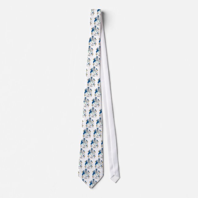 O'Dea or Day Family Crest Neck Tie (Front)