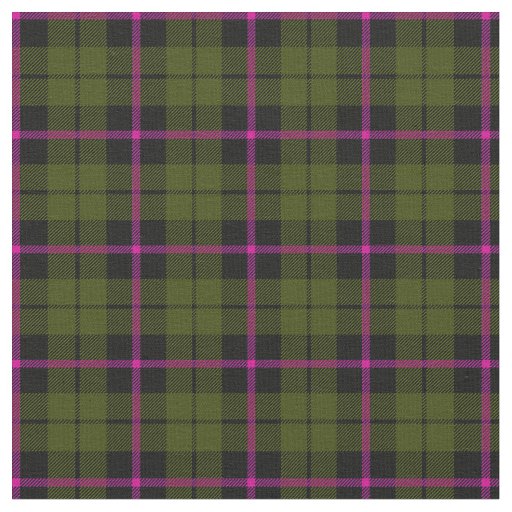 odee army green pink stripe plaid print2 fabric