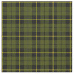 odee army green yellow stripe plaid print2 fabric