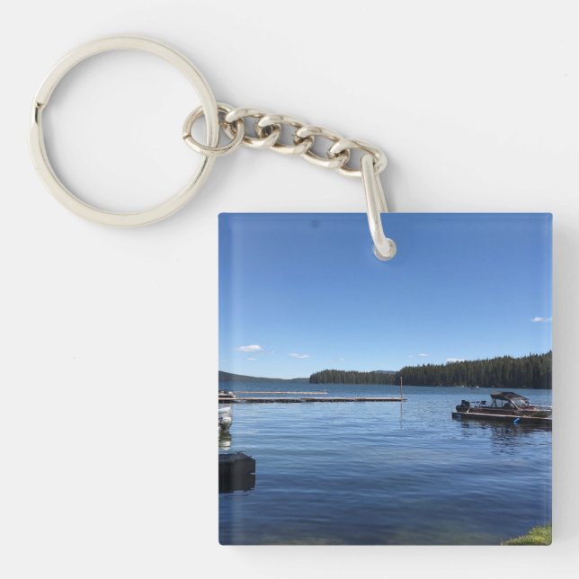 Odell Lake, Oregon Keychain (Front)
