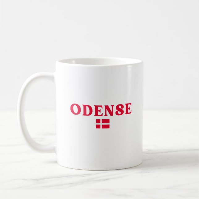 ODENSE Denmark Coffee Mug (Left)