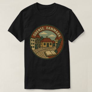 Odense Denmark Literary T-Shirt
