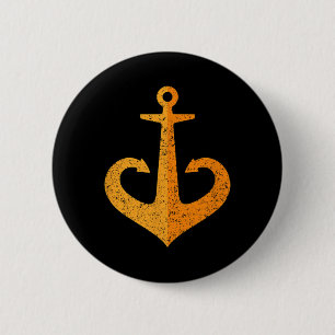 Odesa Odessa Anchor Emblem Symbol Ukraine Ukr Button