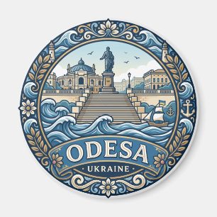Odesa Ukraine Magnet