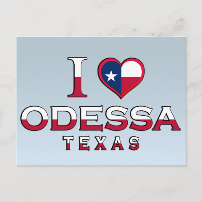 Odessa, Texas Postcard (Front)