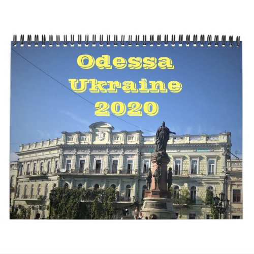 Odessa Ukraine photography calendar