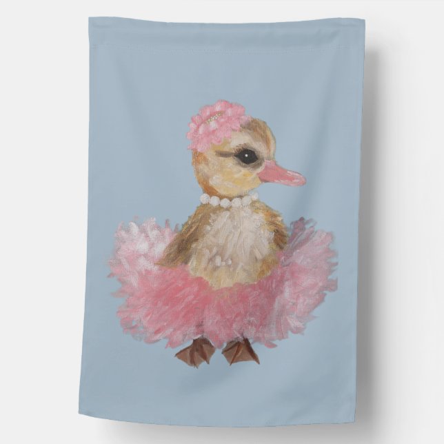 Odette on Weatherproof House Flag (Front)