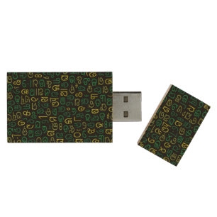 Odia Wood Flash Drive