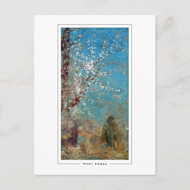 Odilon Redon #587 - Fine Art Postcard (Front)