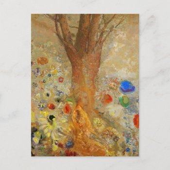 Odilon Redon Buddha In His Youth Postcard by unique_cases at Zazzle