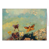 Odilon Redon Butterflies Vintage Symbolism Art (Front Horizontal)