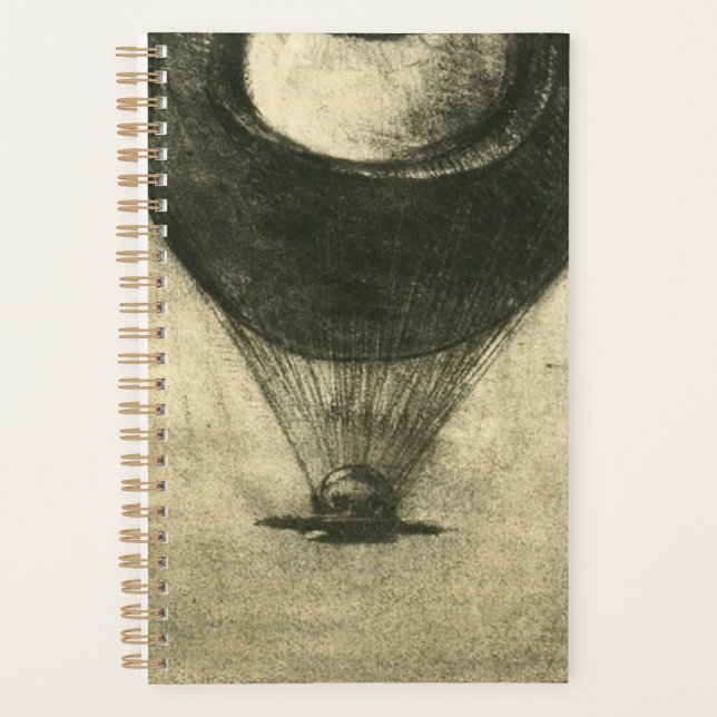 Odilon Redon Edgar Allan Poe Planner (Front)