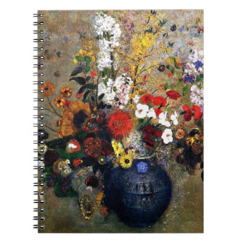 Odilon Redon _ Flowers 1909 Notebook