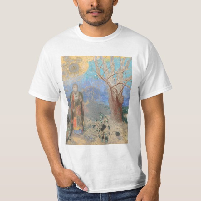 Odilon Redon: Le Bouddha, The Buddha T-Shirt (Front)