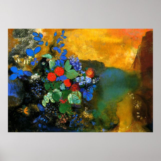 Odilon Redon - Ophelia Poster (Front)