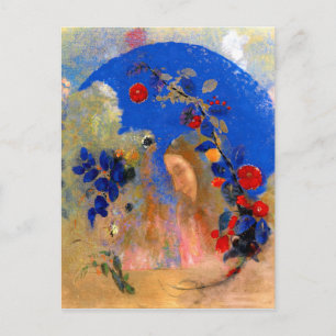 Odilon Redon - Profile beneath an Arch Postcard