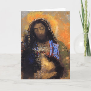 Odilon Redon- Sacred Heart Card