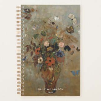 Odilon Redon, Still Life with Flowers  Planner