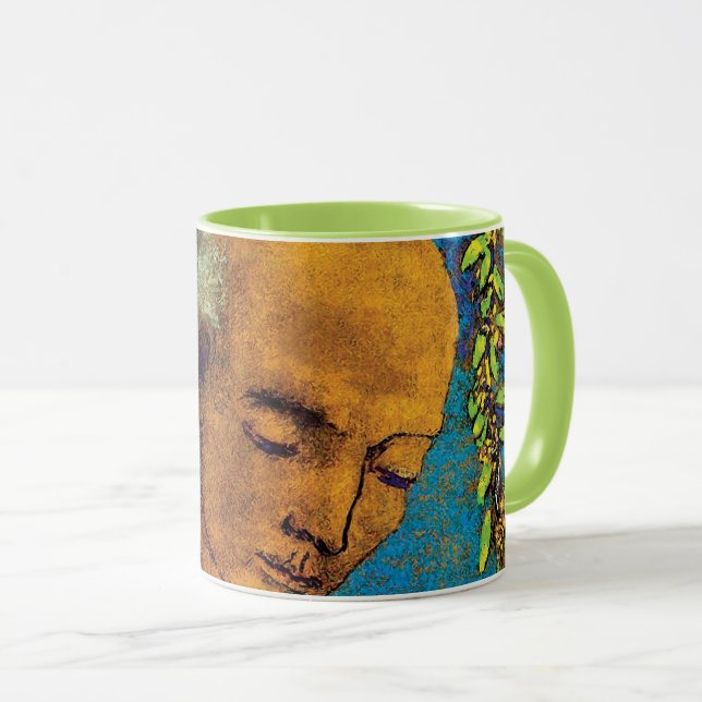 Odilon Redon The Crown - Fine Art Symbolism Mug (Front Right)