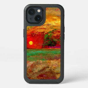 Odilon Redon - The Sunset, iPhone 13 Case