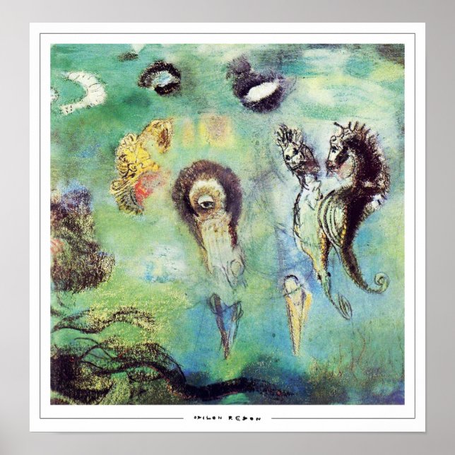 Odilon Redon Zedign Art Poster #234 (Front)