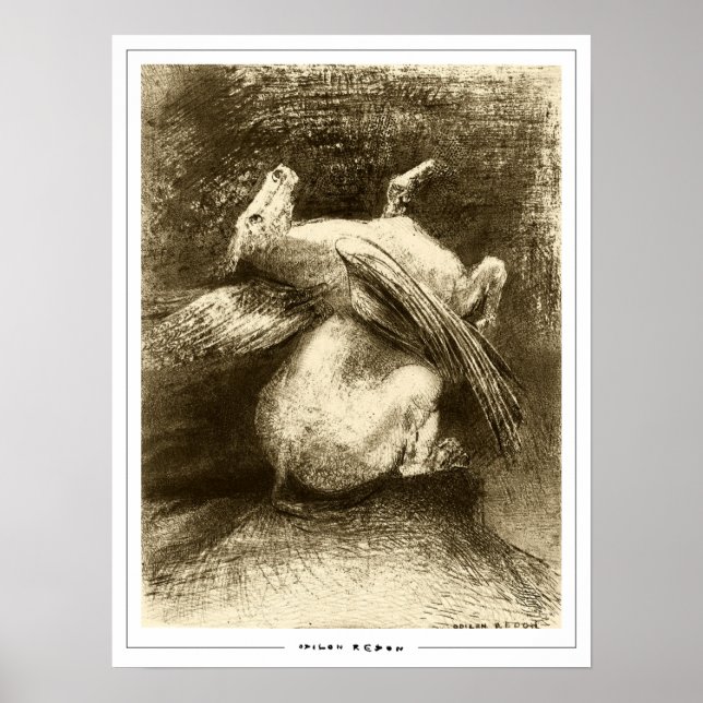 Odilon Redon Zedign Art Poster #729 (Front)