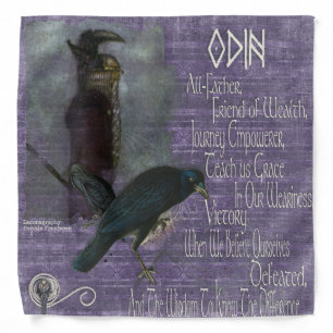 Odin All-Father Altar Cloth Bandana
