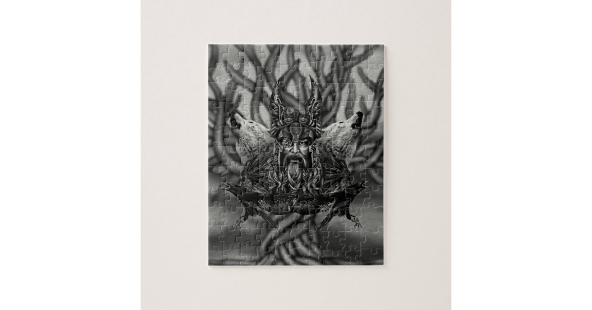 Odin -All-Father Jigsaw Puzzle | Zazzle