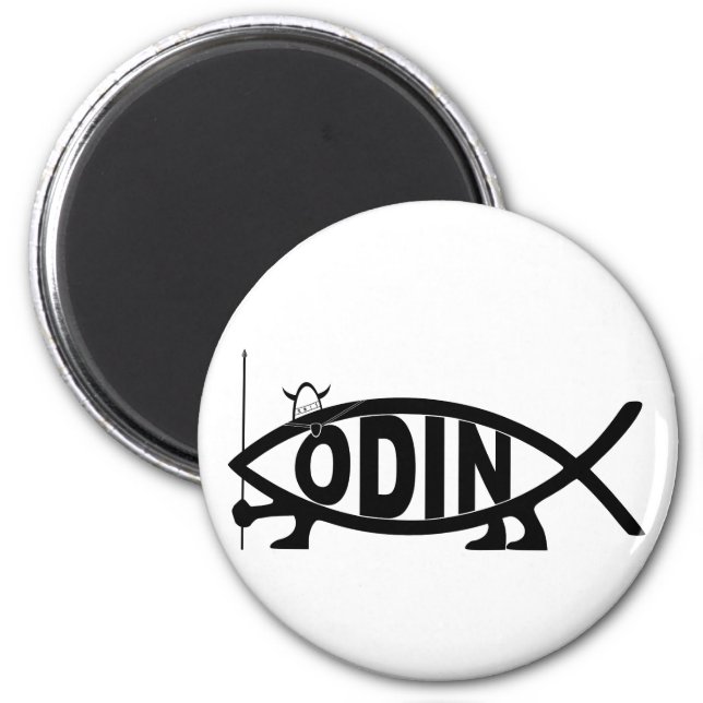 Odin Fish Magnet (Front)