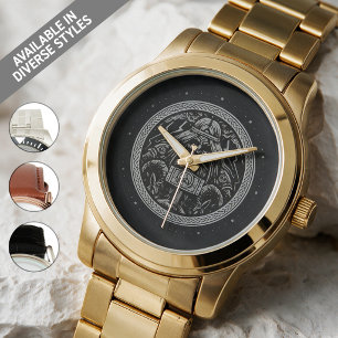 Odin Hammer runes ravens Viking Mythology Valhalla Watch