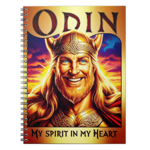 ODIN, MY SPIRIT IN MY HEART. NOTEBOOK