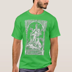 Odin on his hrone  Norse Viking Mythology Allfathe T-Shirt
