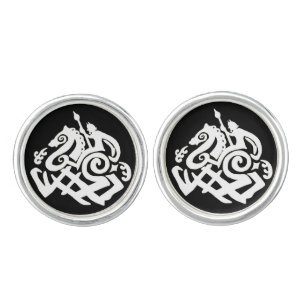Odin on Sleipnir Cufflinks