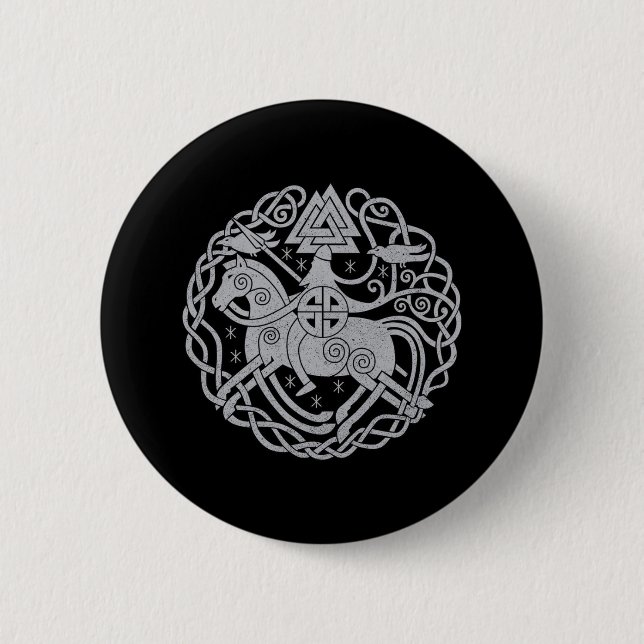 Odin Pin/Badge Button (Front)