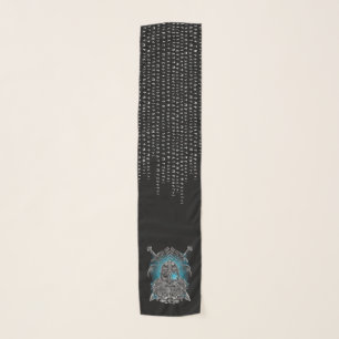 Odin ravens Viking Mythology Valhalla awaits Scarf