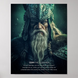 Odin the Allfather Poster