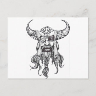 Odin the Great Norse God Postcard