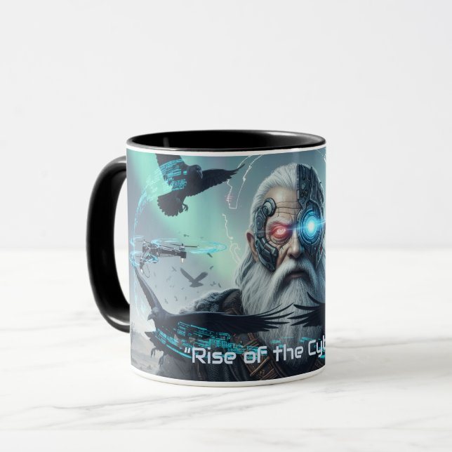 Odin the Wasteland Seer – Mug (Front Left)