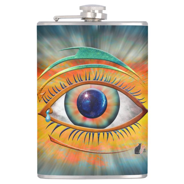 Odin's Eye Flask (Front)