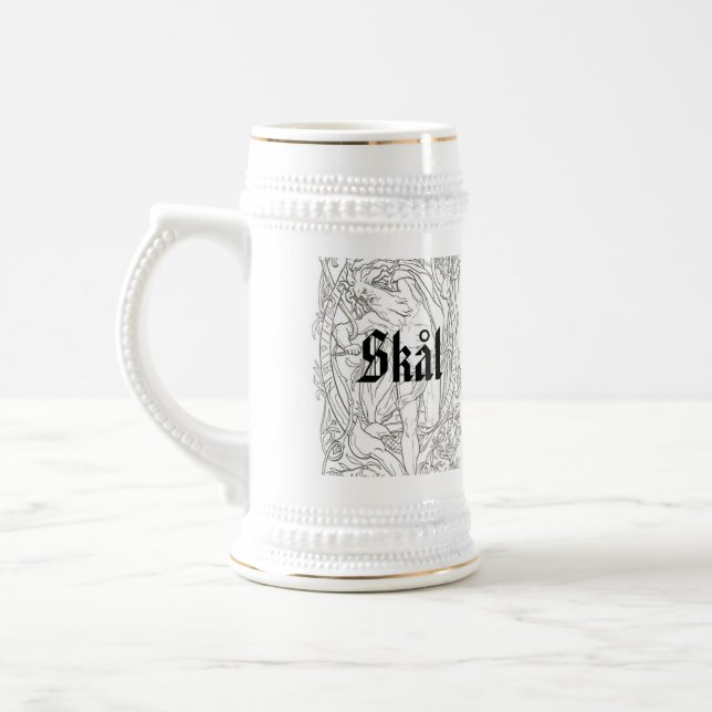 Odin's Sacrifice Stein (Left)